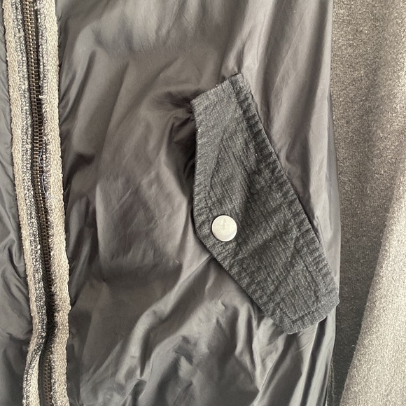 Free People black/gray hooded windbreaker jacket - Picture 4 of 15